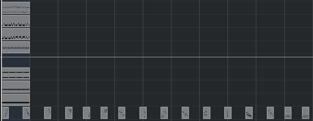 My session Cubase before export